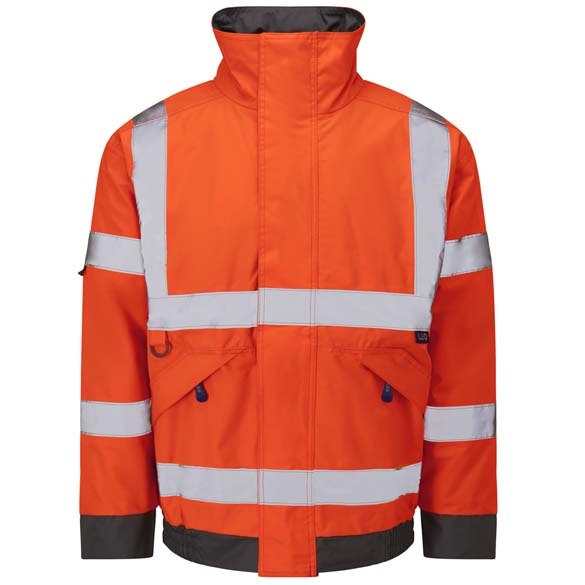 LEO WORKWEAR CHIVENOR ISO 20471 Cl 3 Bomber Jacket