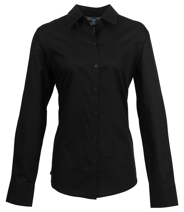 Women&#39;s signature Oxford long sleeve shirt