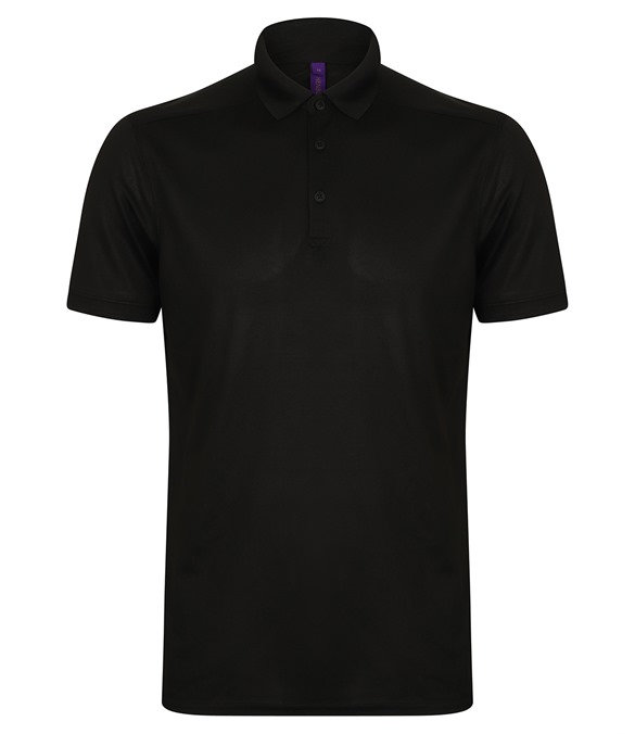 Stretch polo shirt with wicking finish (slim fit)