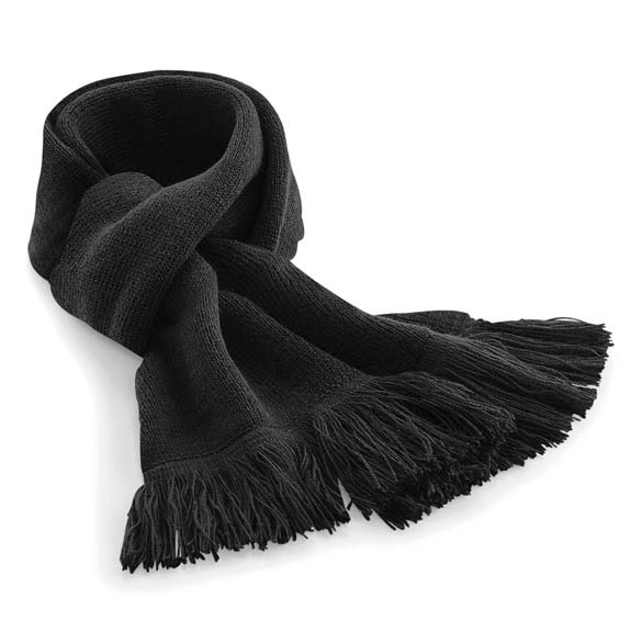 Classic knitted scarf