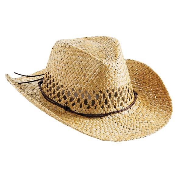 Straw cowboy hat