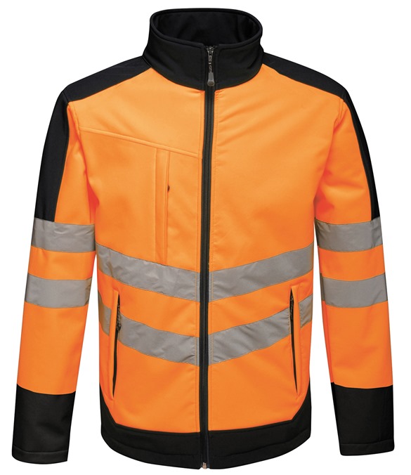 High-vis pro softshell