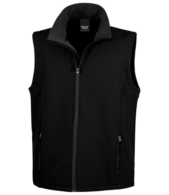 Printable softshell bodywarmer