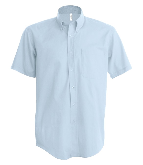 Men&#39;s short-sleeved Oxford shirt