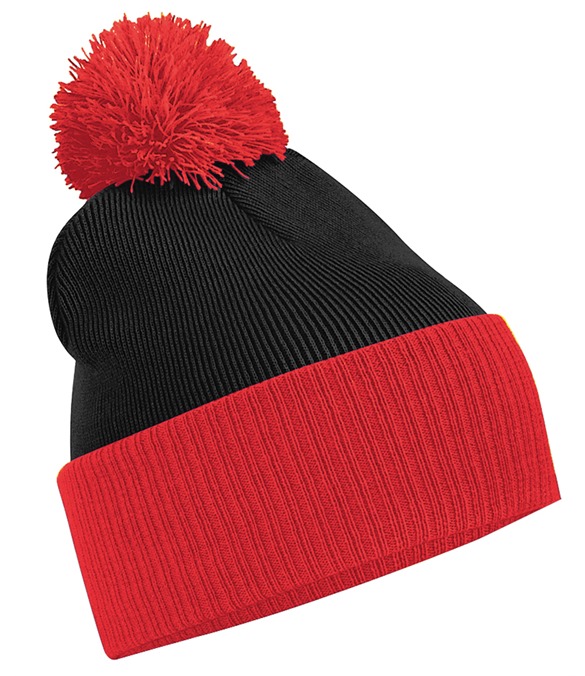 Snowstar? two-tone beanie
