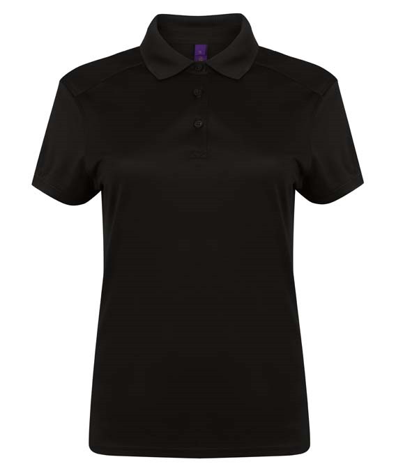 Women&#39;s stretch polo shirt with wicking finish (slim fit)