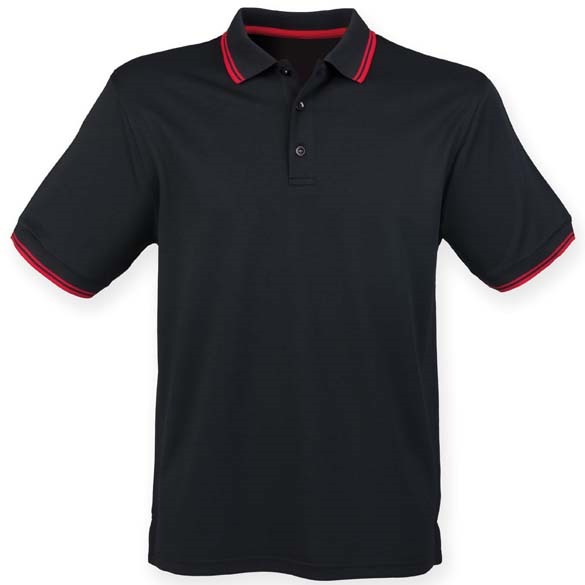 Double tipped Coolplus&#174; polo shirt