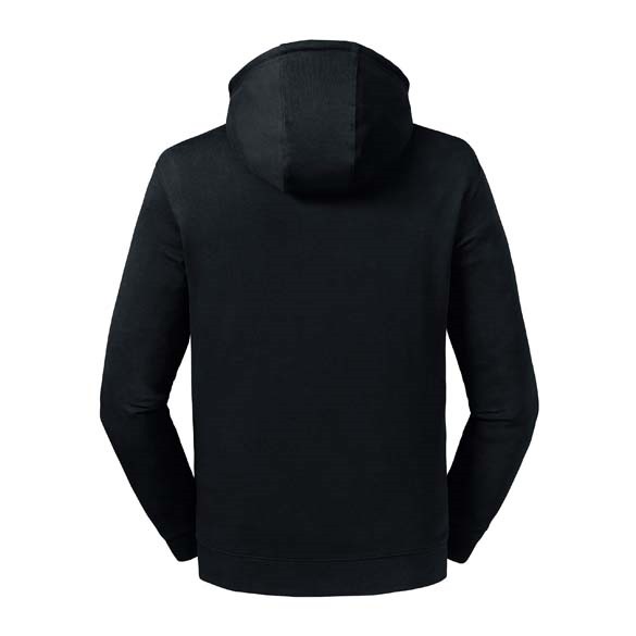 Pure organic high collar hooded sweatshirt