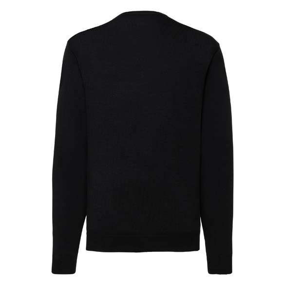 Crew neck knitted pullover