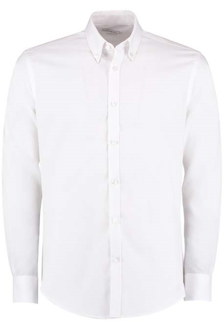 Slim fit non-iron Oxford twill shirt long-sleeved (slim fit)