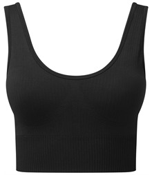 Women's TriDri? ribbed seamless 3D fit multi-sport bra