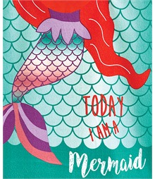 Kids microfibre changing robe