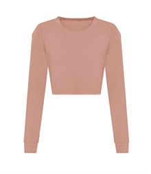 Women's long sleeve cropped T