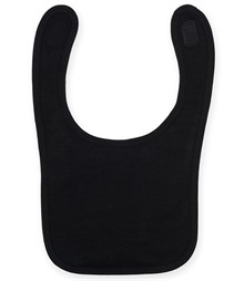 Plain and contrast bib