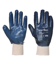 Grip 12 Nitrile Full Dipped Knitwrist Glove