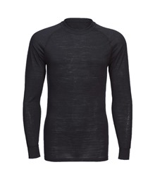 Merino Wool Crewneck Baselayer Top