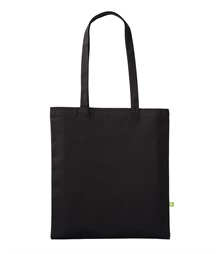 Premium organic canvas shopper long handle