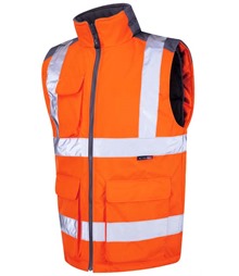 LEO WORKWEAR TORRINGTON ISO 20471 Cl 2 Bodywarmer