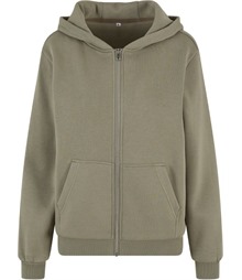 Women?s fluffy zip hoodie