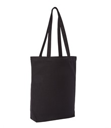 Recycled premium canvas ?flat base? shopper