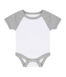 Essential short-sleeved baseball bodysuit
