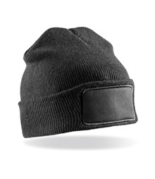Double-knit printers beanie