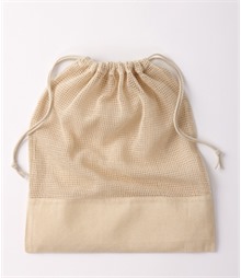 Cotton mesh bag