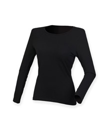 Women's feel good long sleeved stretch t-shirt