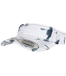 Batik dye curved visor cap