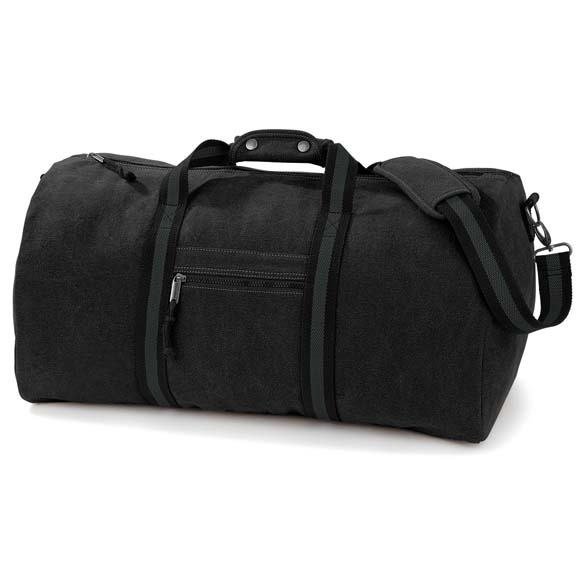 Vintage canvas holdall