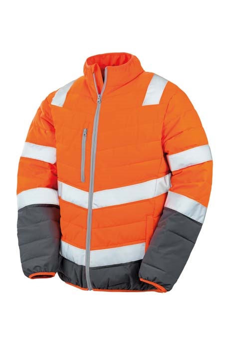 Soft padded safety jacket