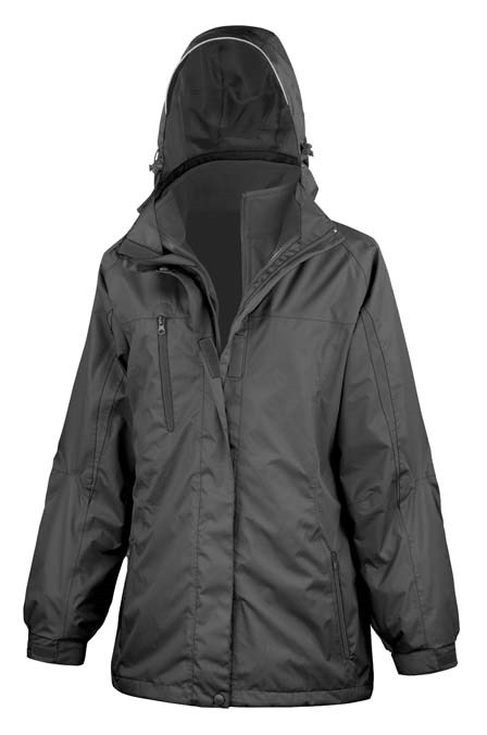 Women&#39;s 3-in-1 journey jacket with softshell inner