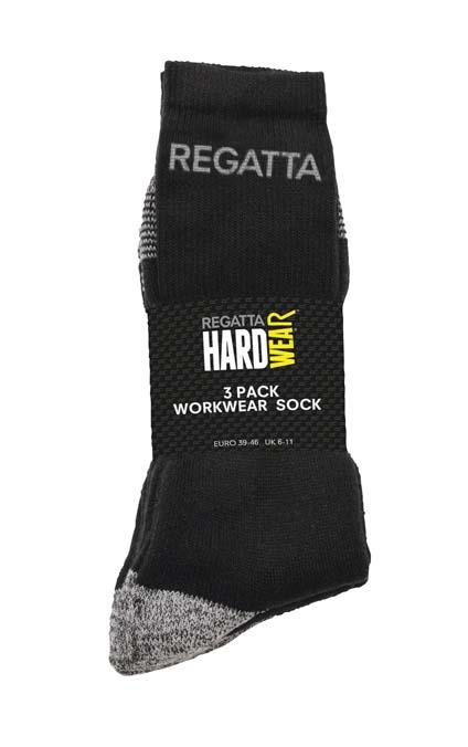 3-pack work socks