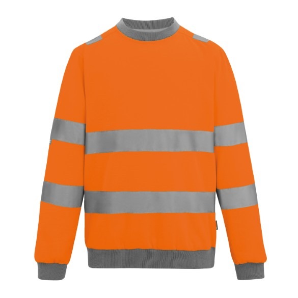 Hi-vis Pro contrast crew neck sweatshirt