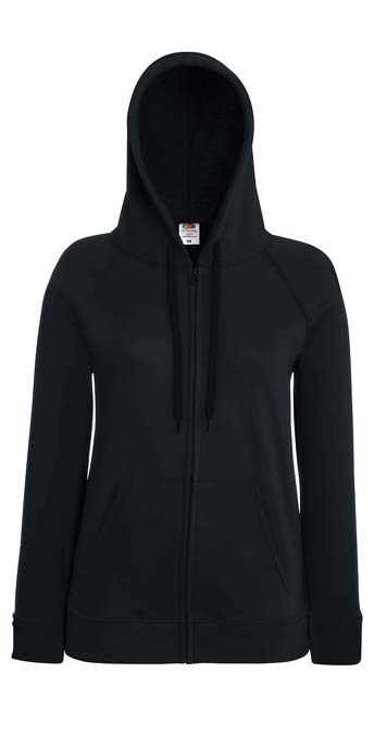 Women&#39;s lightweight hooded sweatshirt jacket