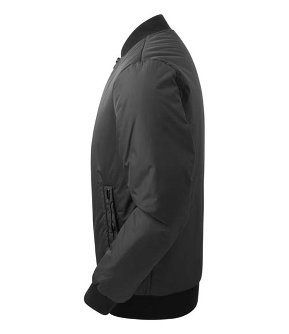 Delta plain bomber jacket