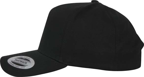 5-panel curved classic snapback (7707)