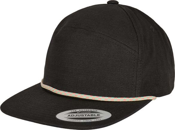 Colour braid jockey cap (7005CB)