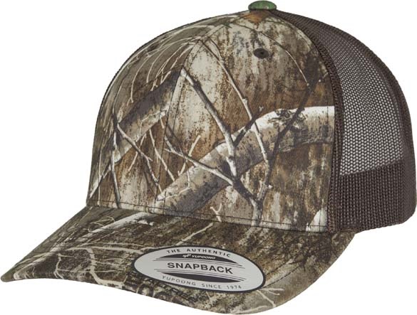 YP Classics? RealTree camo retro trucker cap (6606RC)